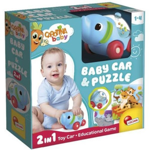 Lisciani Carotina Baby Baby Car & Puzzle 12m+
