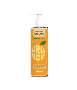 ON LINE Fruity Shot Hand Cream Orange Vegan 190ml