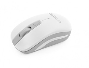 Esperanza Wireless Optical Mouse 2.4GHz URANUS, white-grey