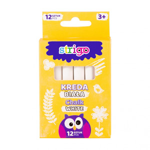 School Chalk 12pcs, white