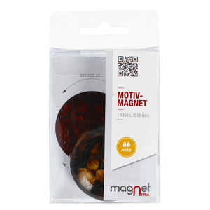 Glass Motiv Magnet 5 cm Lion