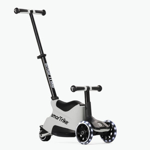 smarTrike Xtend Scooter 4in1 + Ride-on - Cool Grey 12m - 12y