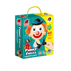 Roter Kafer Magnetic Game Funny Faces 3+