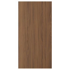 TISTORP Door, brown walnut effect, 60x120 cm