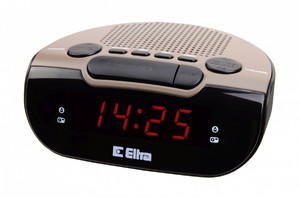 Radio Audio Clock ZEBU 06PLL, black/khaki