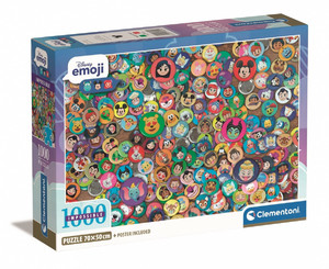 Clementoni Jigsaw Puzzle Compact Disney Emoji 1000pcs 10+