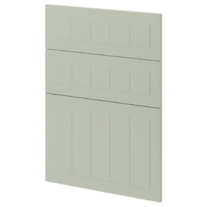 METOD 3 dishwasher fronts, Stensund light green, 60 cm