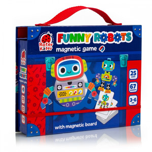 Roter Kafer Magnetic Game Funny Robots 3+