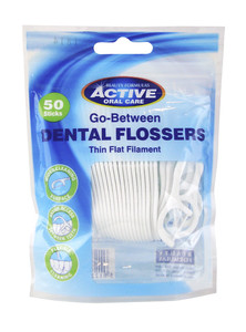 Beauty Formulas Active Oral Care Dental Flossers 50pcs