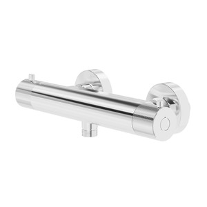 GoodHome Shower Mixer Tap Owens, thermostatic, chrome