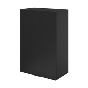 GoodHome Bathroom Wall Cabinet Imandra 60 x 90 x 36 cm, matt black