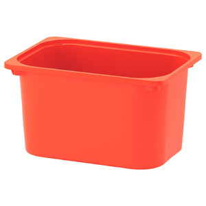 TROFAST Storage box, orange, 42x30x23 cm