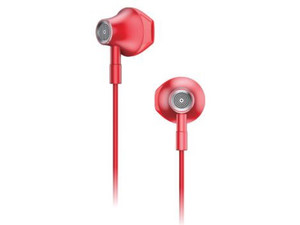 Lenovo Wired Earphones HF140, red