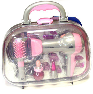 Klein Hairstyling Case with Braun Hairdryer 3+