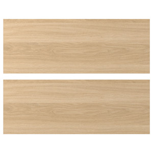 ENHET Drawer front, oak effect, 80x30 cm, 2 pack