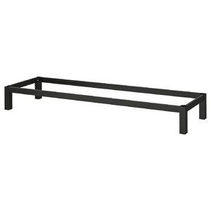 KALLAX Underframe, black, 146x39x18 cm