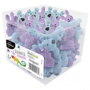 Kidea Erasers Dog & Bunny 36pcs