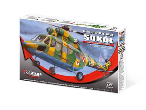 Mirage Plastic Model Kit Helicopter PZL W3T Sokol 12+