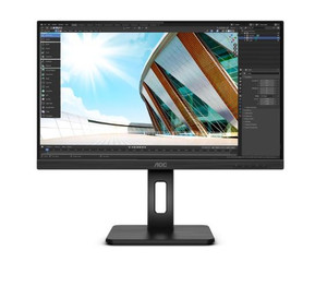 AOC 23.8" Monitor 24P2Q IPS DP DVI HDMI USB Pivot