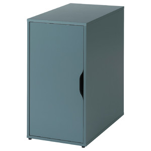 ALEX Storage unit, grey/turquoise, 36x70 cm