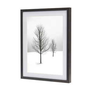 GoodHome Aluminium Picture Frame Banggi 18 x 24 cm, black