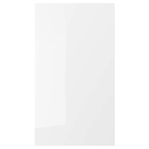 RINGHULT Front for dishwasher, high-gloss white, 45x80 cm