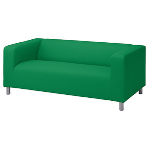 KLIPPAN 2-seat sofa, Vissle green