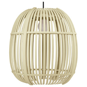 SOLVINDEN LED pendant lamp, outdoor/oval, 37 cm