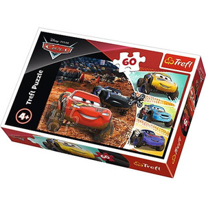 Trefl Children's Puzzle Cars Lightning McQueen 60pcs 4+