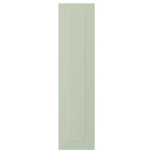 STENSUND Door, light green, 20x80 cm