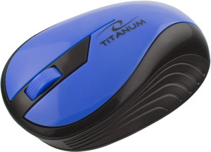 Esperanza Wireless Optical Mouse 1000DPI TM114B, blue-black