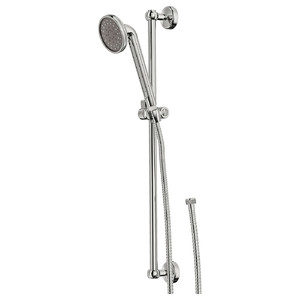 VOXNAN Riser rail with handshower kit, chrome-plated