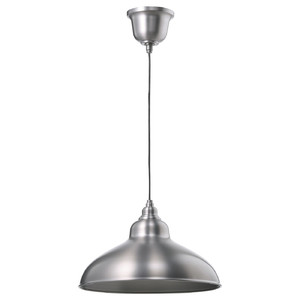 ANKARSPEL Pendant lamp, pewter effect, 38 cm