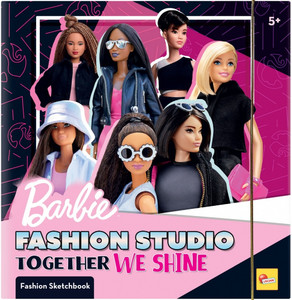 Lisciani Fashion Studio Toether We Shine Sketchbook Barbie 5+