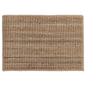 LOHALS Door mat, indoor, natural, 40x60 cm