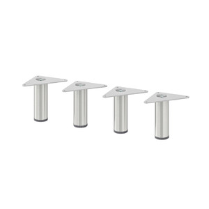 EKET Leg, metal, 10 cm, 4 pack