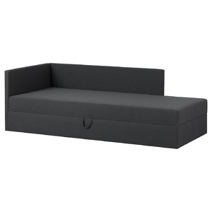 OTEREN Day-bed, grey, 90x200 cm