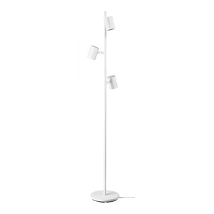 NYMÅNE Floor lamp with 3-spot, white, 160 cm