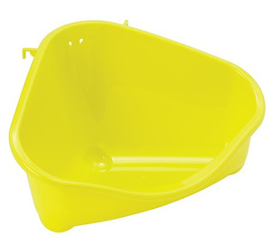 Litter Box for Rodents Size S, lemon yellow