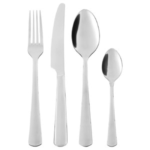 SEDLIG 24-piece cutlery set, stainless steel