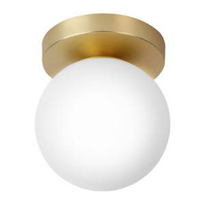 Ceiling Lamp GoodHome Dorres E14, matt gold