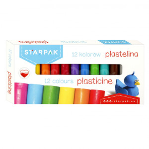 Starpak Plasticine 12 Colours