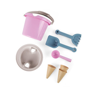 Dantoy Sand Toys Playset THORBJORN, pink, 2+