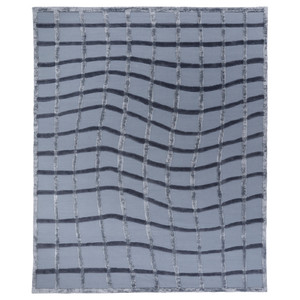 SKUGGSVINGEL Rug, flatwoven, light blue/handmade, 240x300 cm