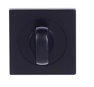 Door Escutcheon Quadro-QR, square, black