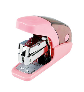 Stapler Save Force, 20 Sheets, 24/6 26/6, pink