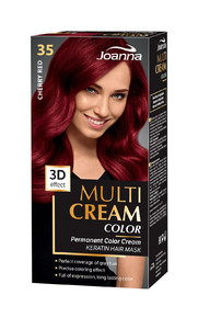 Joanna Multi Cream Color Hair Dye No. 35 Cherry Red