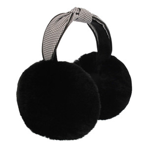 Plush Earmuffs, black