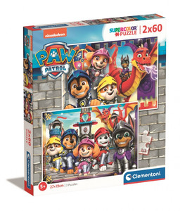 Clementoni Children's Puzzle Paw Patrol 2x60pcs 5+