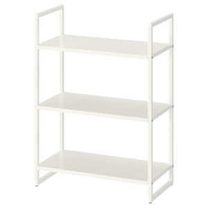 JONAXEL Shelving unit, white, 25x51x70 cm